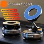Magnetic Vacuum Phone Bracket 360° Adjustable Holder Strong Suction Cup Navigation Design Stand Holder For Car Universal 2026