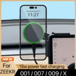 Adjustable Magnetic Car Phone Holder Mount for ZEEKR 001/007/009/X - Vehicle Phone Support Frame Accessory