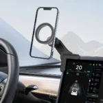Magnetic Car Phone Holder for Tesla Model 3 Car Display Screen 360 Degree Rotation Car Vent Phone Mount for iPhone Xiaomi Huawei